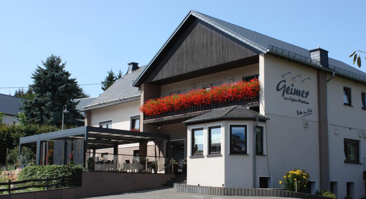 Gasthaus Pension Geimer Plütscheid Exterior foto